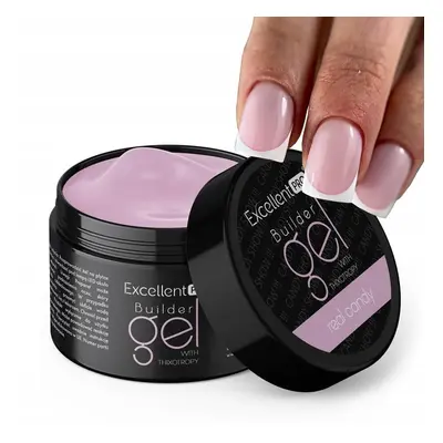 Excellent PRO Jednofazowy Budujący Żel Do Paznokci LED/UV Real Candy 50g