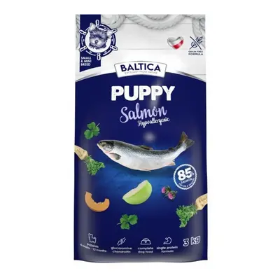 Baltica Excellent Puppy Salmon Hypo XS/S 3kg Łosoś