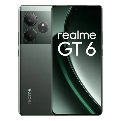 Smartfon realme GT 6 12/256GB 6,78" 120Hz 5G Razor Green