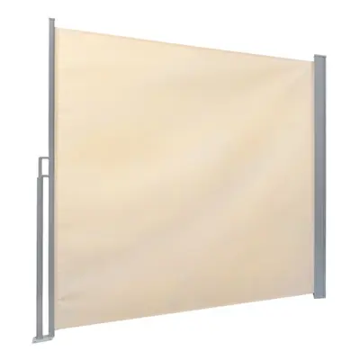 Markiza Boczna osłona na taras 300x200cm wysuwana Beżowa balkonowa roleta