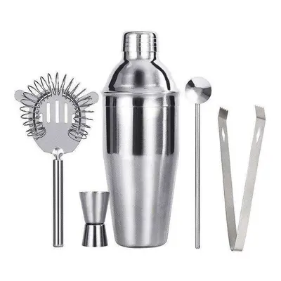 Zestaw barmański shaker 5 el. Excellent Houseware stal nierdzewna 20 cm 500 ml 1 szt.