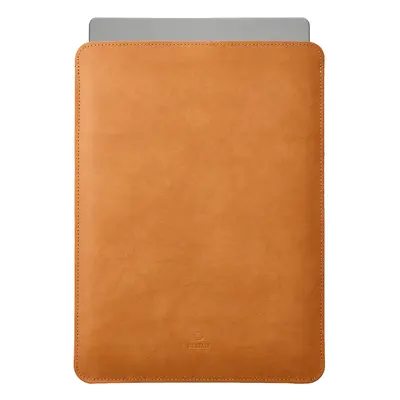 Eleganckie etui na MacBook Air 13 M4 ze skóry naturalnej Baltan Sleeve brąz