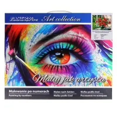 Malowanie Po Numerach 40x50 Cm Bukiet Maków