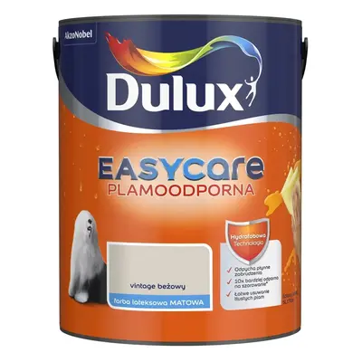Dulux EasyCare Farba Plamoodporna 5L Vintage Beżowy