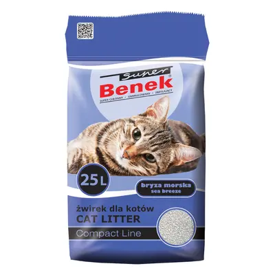 Super Benek Compact, zapach bryzy morskiej - 25 l (ok. 20 kg)