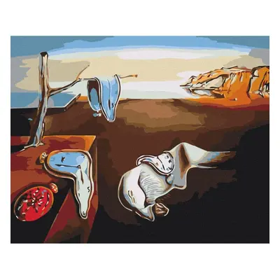 Malowanie po numerach BRUSHME, 40x50 cm, trwałość pamięci