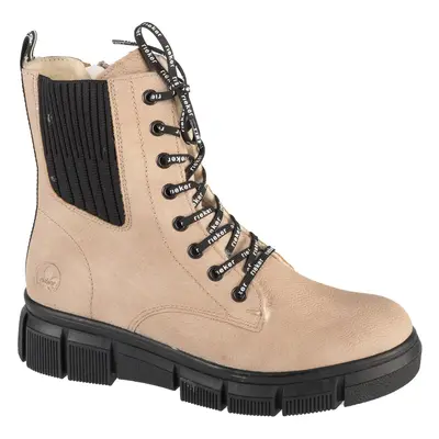 Rieker Booties X3414-60, Damskie, buty zimowe, Beżowy