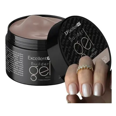 Excellent PRO Jednofazowy Budujący Żel Do Paznokci LED/UV Coffee Beige 50g