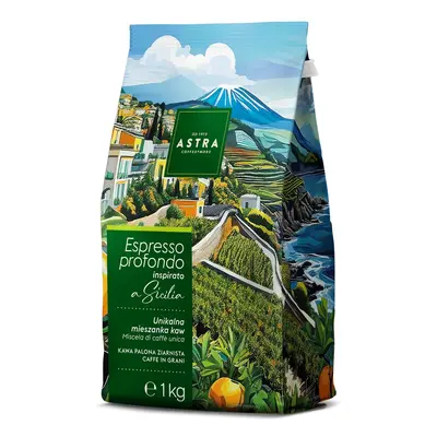 Astra Espresso Profondo Inspirato a Sicilia 1 kg kawa ziarnista