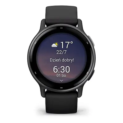Smartwatch GARMIN vivoactive 5 42mm w kolorze grafitowym 010-02862-10