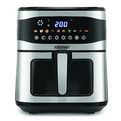 Frytkownica beztłuszczowa Air fryer ZELMER ZAF1500 Srebrno-czarny
