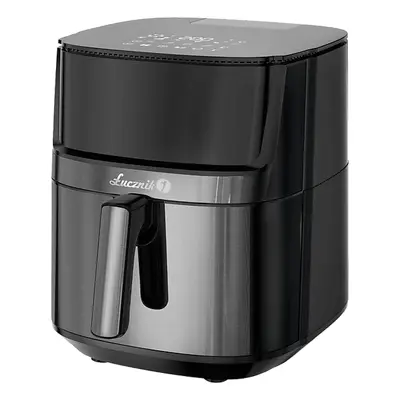 Frytkownica beztłuszczowa Air fryer ŁUCZNIK AF-1500 Fryer Steam+ Czarny