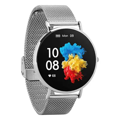 Smartwatch GARETT Verona Srebrny stalowy