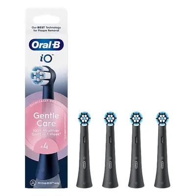 Końcówki do szczoteczki ORAL-B iO Gentle Care (4 szt.) Czarny