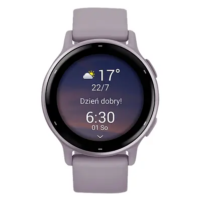 Smartwatch GARMIN vivoactive 5 42mm w kolorze orchid 010-02862-13