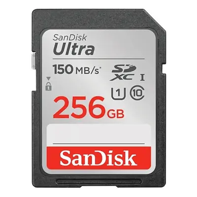 Karta pamięci SANDISK Ultra SDXC 256 GB 150 MB/s C10 UHS-I SDSDUNC-256G-GN6IN