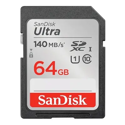 Karta pamięci SANDISK Ultra SDXC 64 GB 140 MB/s C10 UHS-I SDSDUNB-064G-GN6IN