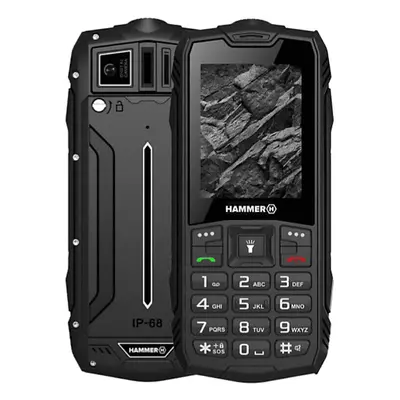 Telefon komórkowy HAMMER Rock Czarny