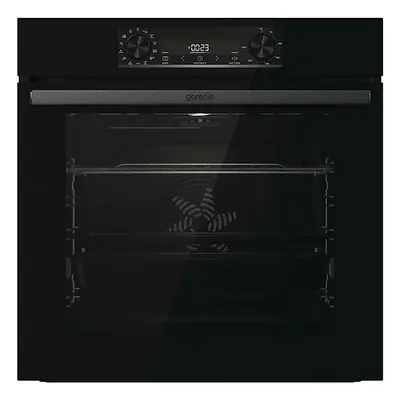 Piekarnik Elektryczny GORENJE BOS6737E06FBG DynamiCooling Funkcja AirFry Czarne szkło, Czarny