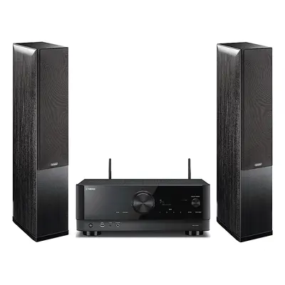 Kino domowe YAMAHA MusicCast RX-V4A + Indiana Line Nota 550 X Czarny