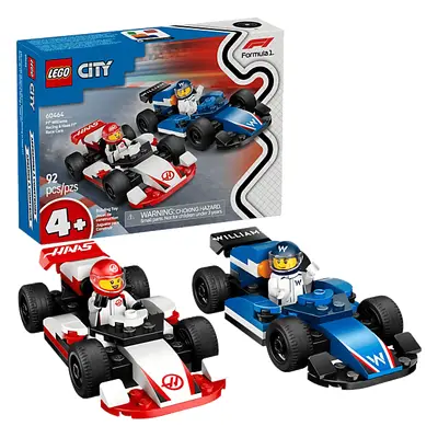 Klocki LEGO F1 Bolidy Williams Racing i Haas (60464)