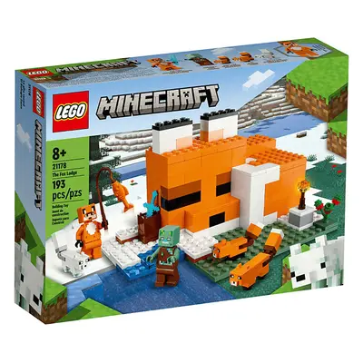 Klocki LEGO Minecraft: Siedlisko lisów 21178