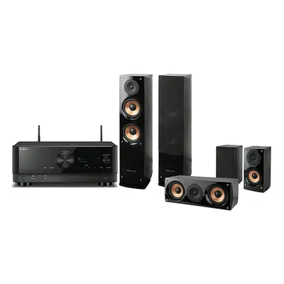 Kino domowe YAMAHA MusicCast RX-V4A + Pure Acoustics Nova 6 Czarny