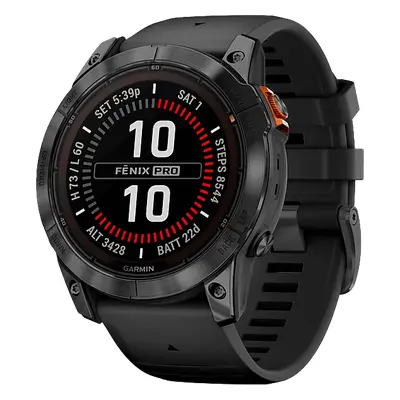 Smartwatch GPS GARMIN fenix 7X Pro Solar Popielato-czarny 010-02778-01
