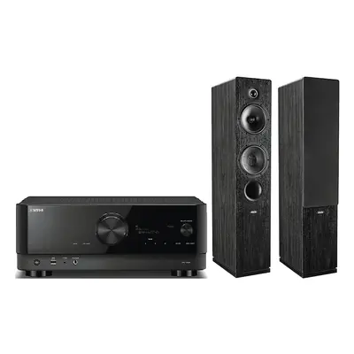 Kino domowe YAMAHA MusicCast RX-V6A + Indiana Line Tesi 561 Czarny
