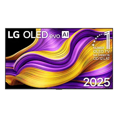 Telewizor OLED evo AI LG OLED65G54LW 65" 4K 165Hz webOS Czarny