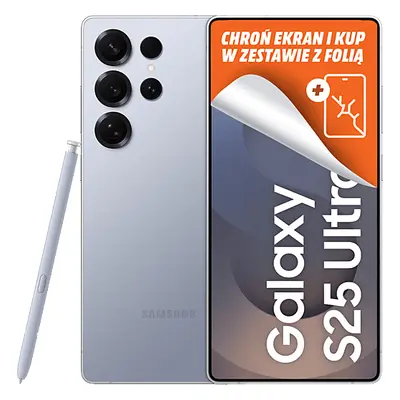 Smartfon SAMSUNG Galaxy S25 Ultra 5G 12/256GB Niebieski (Titanium Blue)