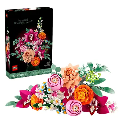 Klocki LEGO Botanicals Piękny bukiet różowych kwiatów (10342)