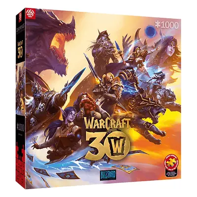 Puzzle GOOD LOOT Gaming Puzzle: Warcraft 30th Anniversary (1000 elementów) Wielokolorowy