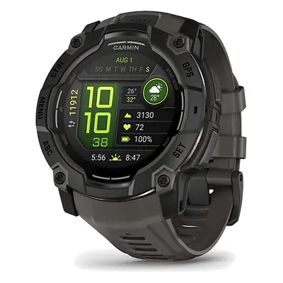 Smartwatch GARMIN Instinct 3 50 mm AMOLED z paskiem w kolorze Charcoal 010-03020-00