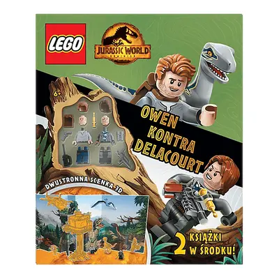 Książka LEGO Jurassic World. Owen kontra Delacourt