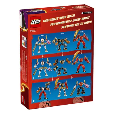 Klocki konstrukcyjne LEGO Mech Żywiołu Technologii Sory 71807