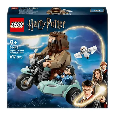 Klocki LEGO Harry Potter Przejażdżka motocyklowa Hagrida i Harry’ego 76443