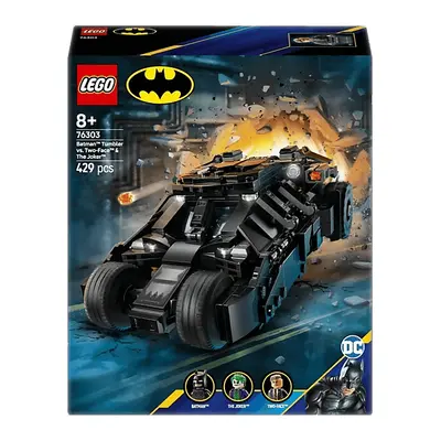 Klocki LEGO DC Comics Tumbler Batmana kontra Dwie Twarze i Joker 76303