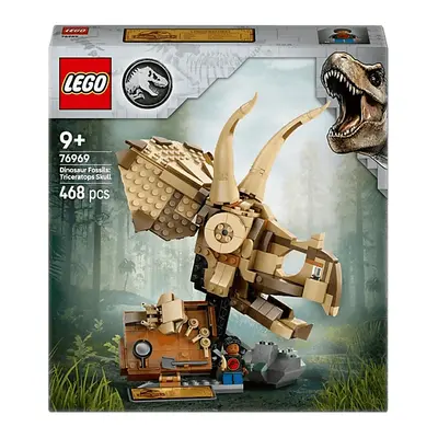 Klocki LEGO Jurassic World Szkielety dinozaurów: czaszka triceratopsa 76969