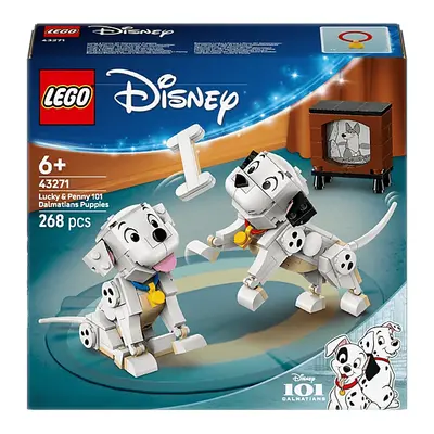 Klocki LEGO Disney 101 dalmatyńczyków Szczeniaczki Szczęściarz i Penny 43271
