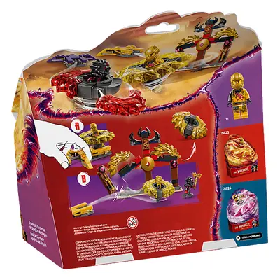 Klocki LEGO Ninjago Smocze Spinjitzu – zestaw bitewny (71826)