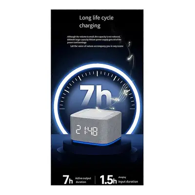 Budzik Sleep Sound Machine 8-kolorowa lampka nocna 32 Kojące dźwięki Maszyna do białego szumu Sl