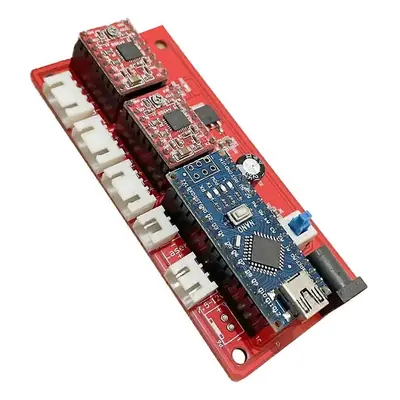 Benbox Software Maszyna do grawerowania laserowego DIY Mała tablica kontrolna Czerwona