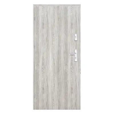 Drzwi wewnątrzklatkowe Ateron 90 lewe dąb szary