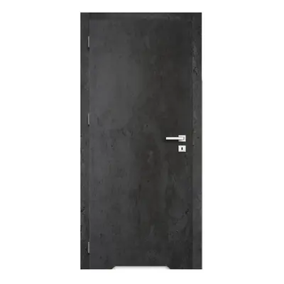 Drzwi pełne z podcięciem Exmoor 60 lewe ciemny beton