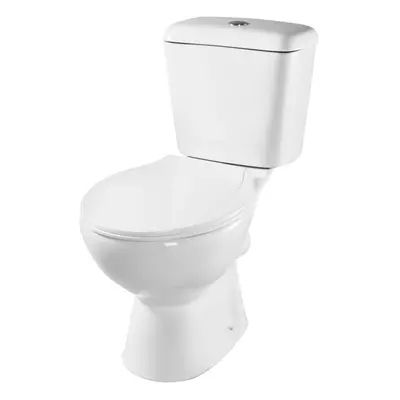 Kompakt WC Orinoco Flow z deską z duroplastu