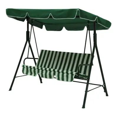 Huśtawka ogrodowa zielona