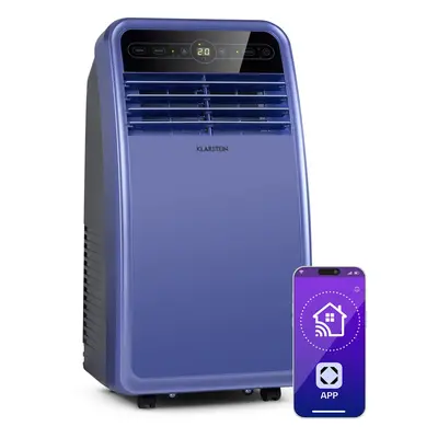 Klarstein Metrobreeze New York Smart 7k, klimatyzator przenośny, 7000 BTU/2,1 kW, klasa efektywności energetycznej A, pilot