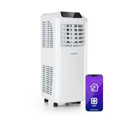 Klarstein Pure Blizzard Smart 9k, klimatyzator przenośny, 9000 BTU/2,6 kW, klasa efektywności energetycznej A, pilot