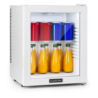 Klarstein Brooklyn 24, mini lodówka, szklane drzwi, LED, półka